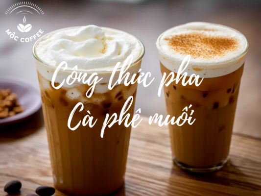 công thức pha cà phê muối