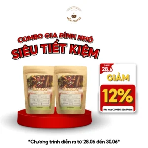 [COMBO TIẾT KIỆM] COMBO 2 TÚI CÀ PHÊ ARABICA 500GR 1