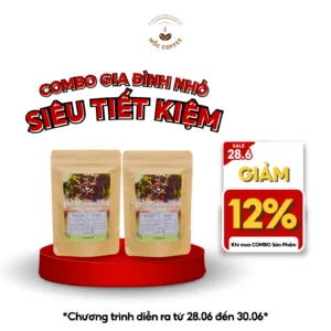 COMBO TIẾT KIỆM 2 TÚI CÀ PHÊ BLEND 500GR